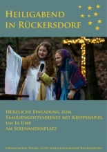 Krippenspiel Heiligabend 2023 Rückersdorf